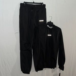 Unisex Fighthaus Contender Sauna suit size medium color, black